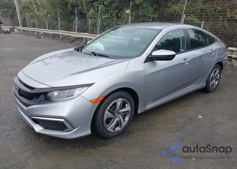 2019 Honda Civic Lx из США, поврежденный, VIN 2HGFC2F61KH580853
